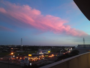 夕焼け雲